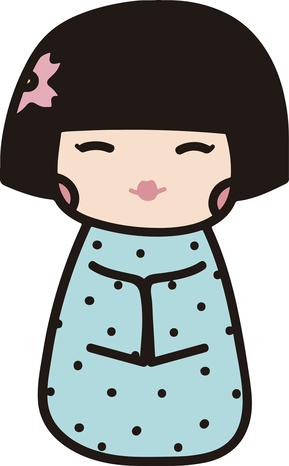 日本木芥子人偶插画，代表 BuyCrypto.asia 的加密货币入门指南